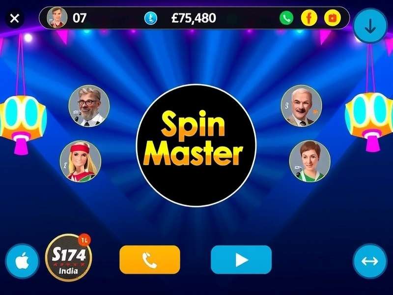 Spin Master India Game Interface